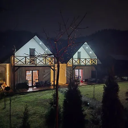 Domki Pod Lasem Gorce Z Kominkiem I Jacuzzi Ochotnica Dolna Exterior photo
