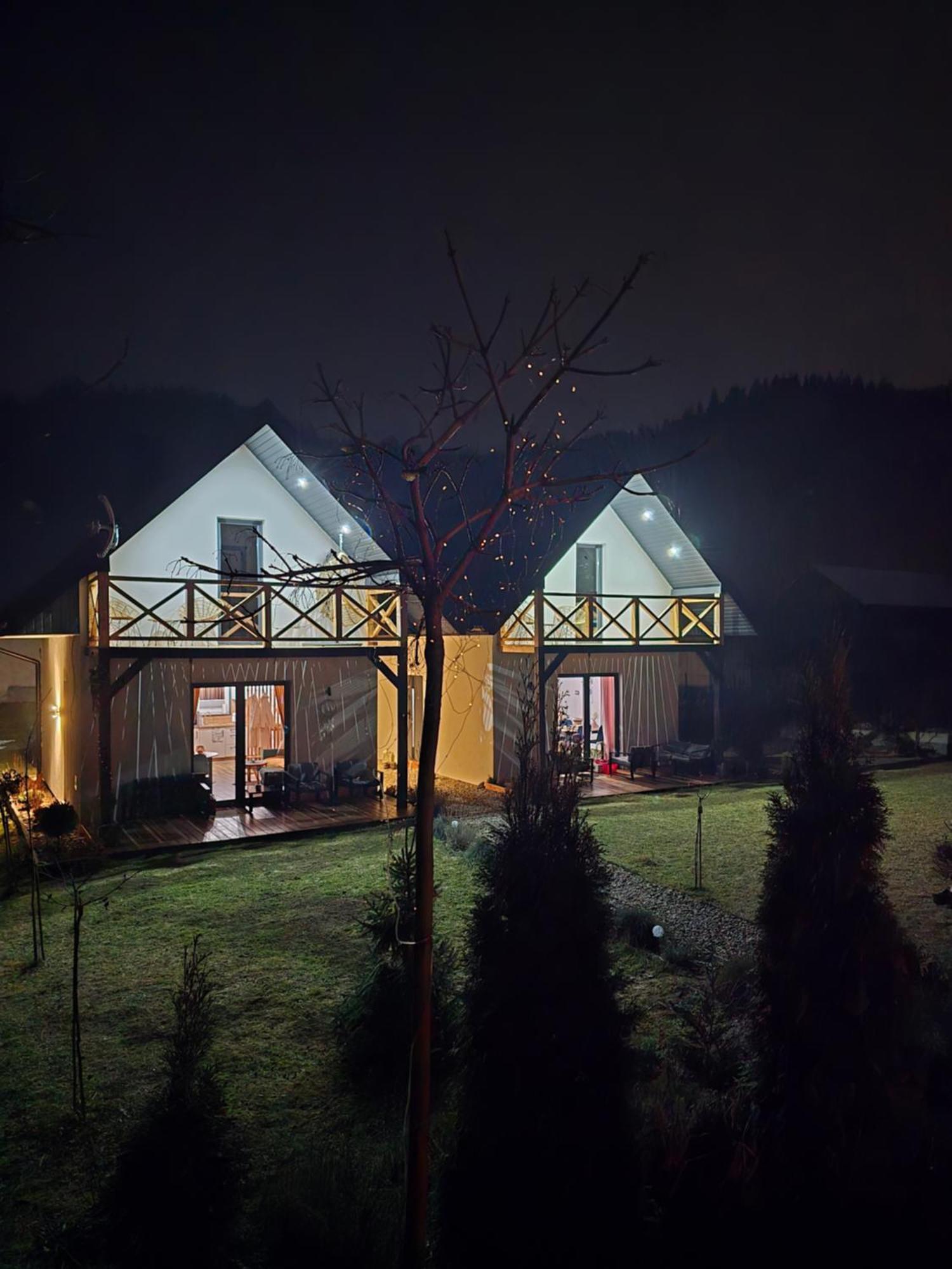 Ferienhaus Pod Lasem Gorce Z Kominkiem I Jacuzzi