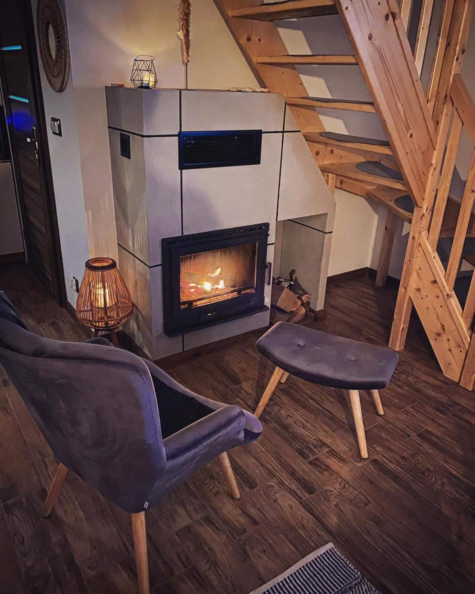 Pod Lasem Gorce Z Kominkiem I Jacuzzi Ferienhaus Ochotnica Dolna