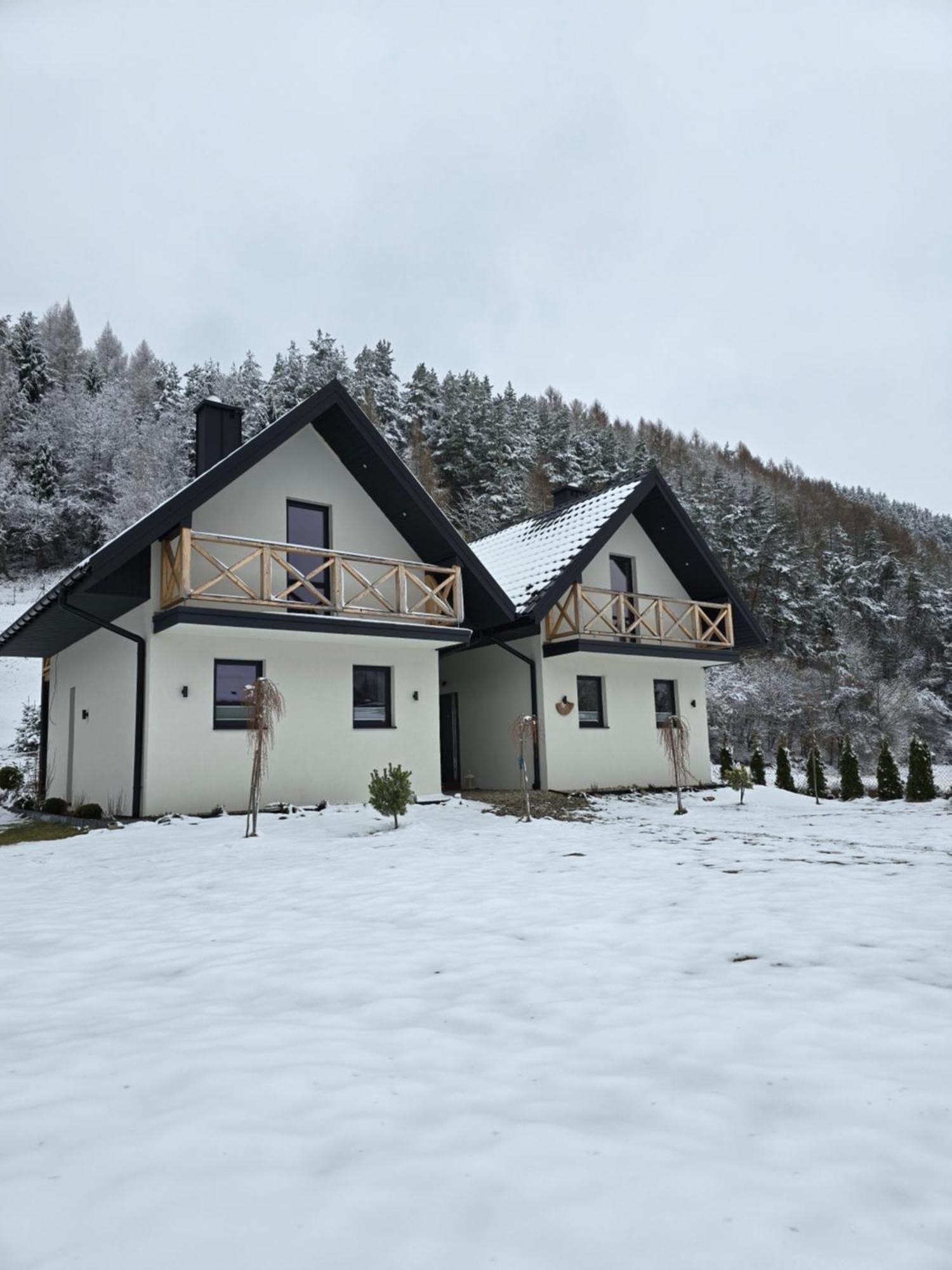 Ferienhaus Pod Lasem Gorce Z Kominkiem I Jacuzzi Ochotnica Dolna