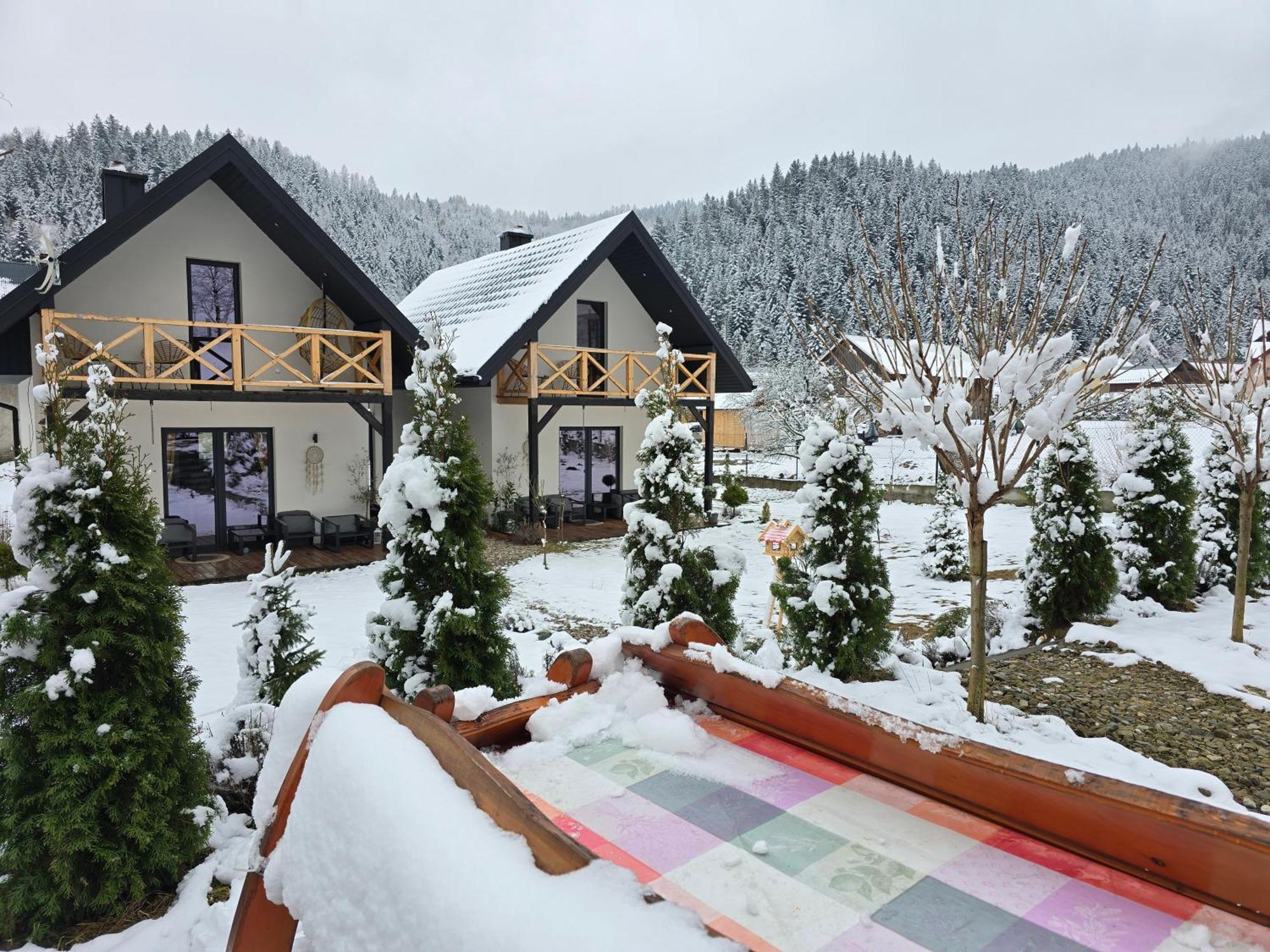 Ferienhaus Pod Lasem Gorce Z Kominkiem I Jacuzzi