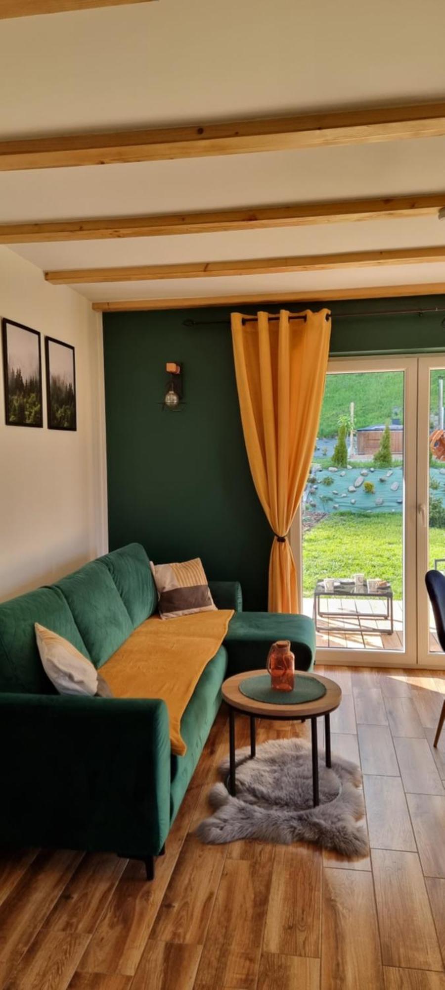Pod Lasem Gorce Z Kominkiem I Jacuzzi Ferienhaus