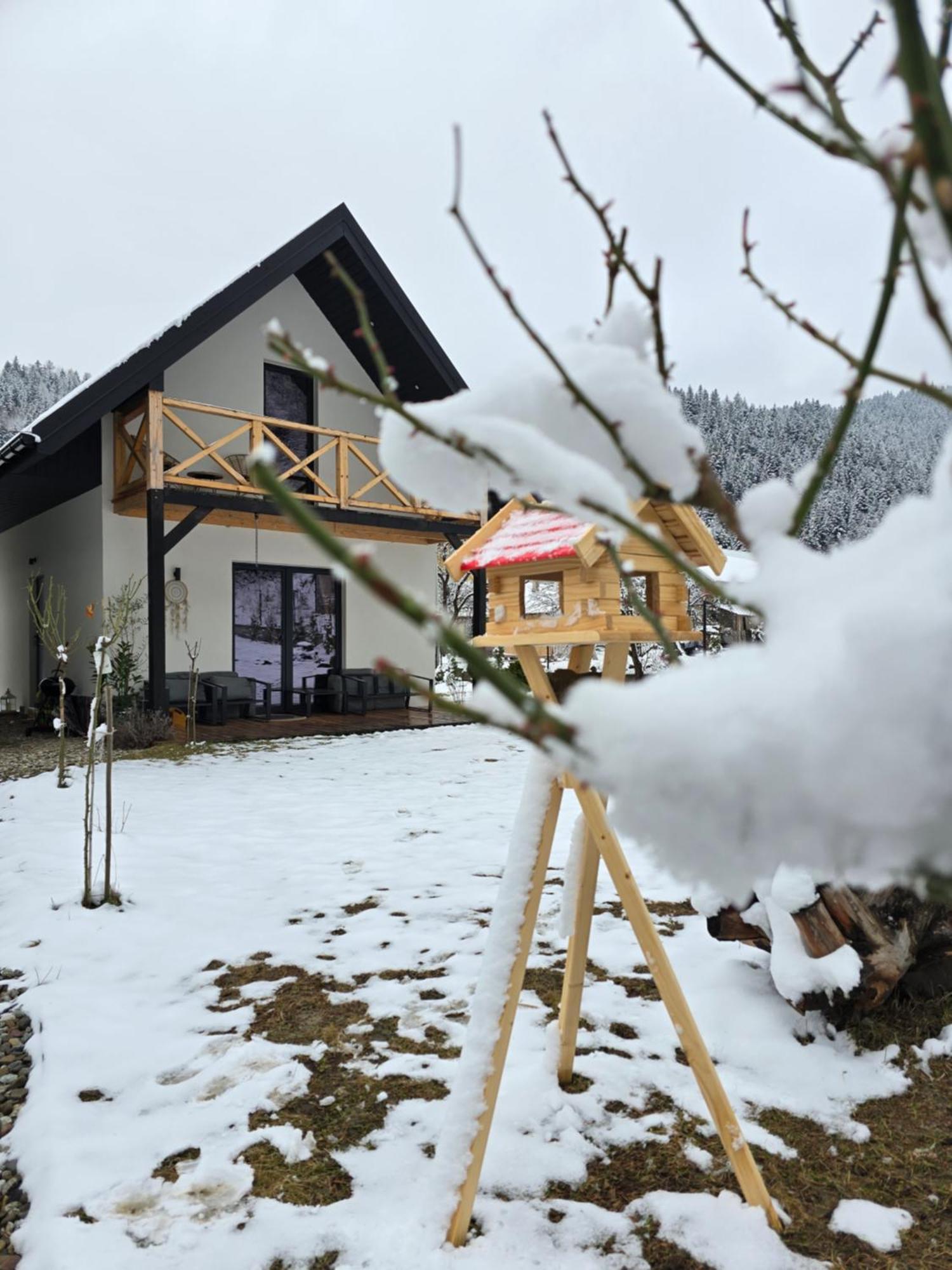 Ferienhaus Pod Lasem Gorce Z Kominkiem I Jacuzzi