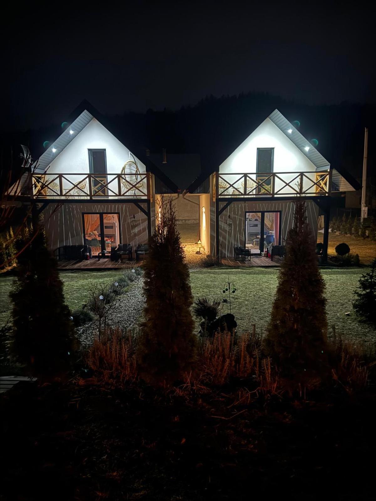 Pod Lasem Gorce Z Kominkiem I Jacuzzi Ferienhaus Ochotnica Dolna